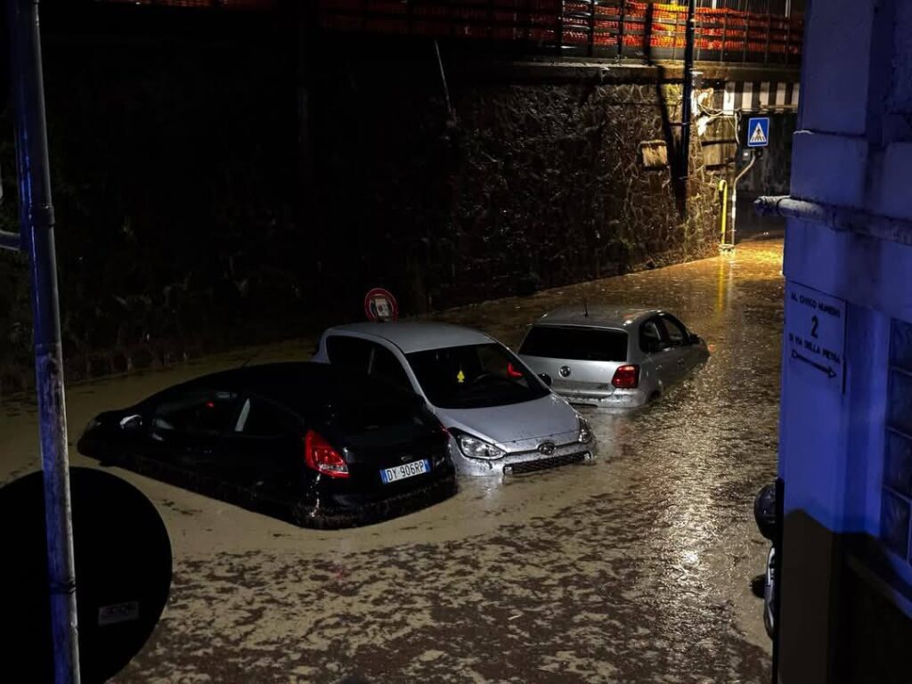 maltempo genova