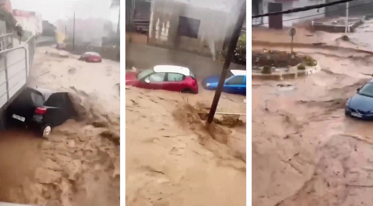 Maltempo Spagna, alluvione a Gran Canaria: auto trascinate dall’acqua | VIDEO