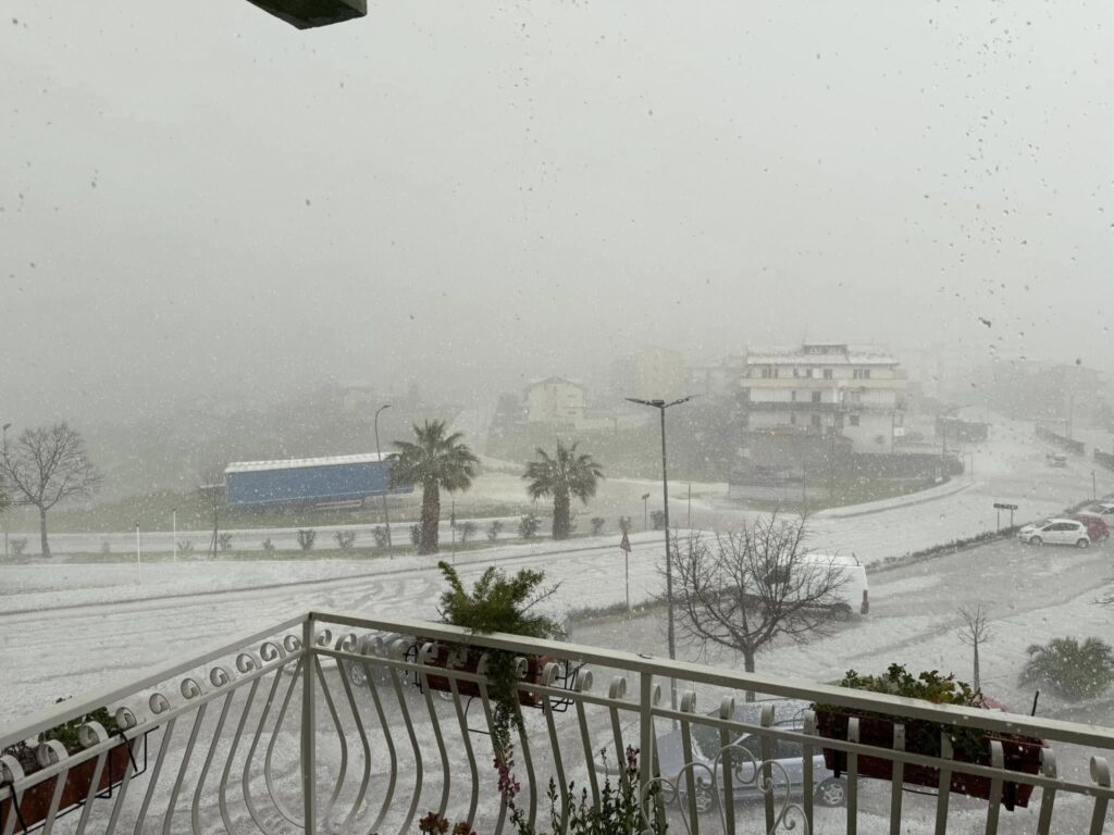 maltempo grandine montenero molise