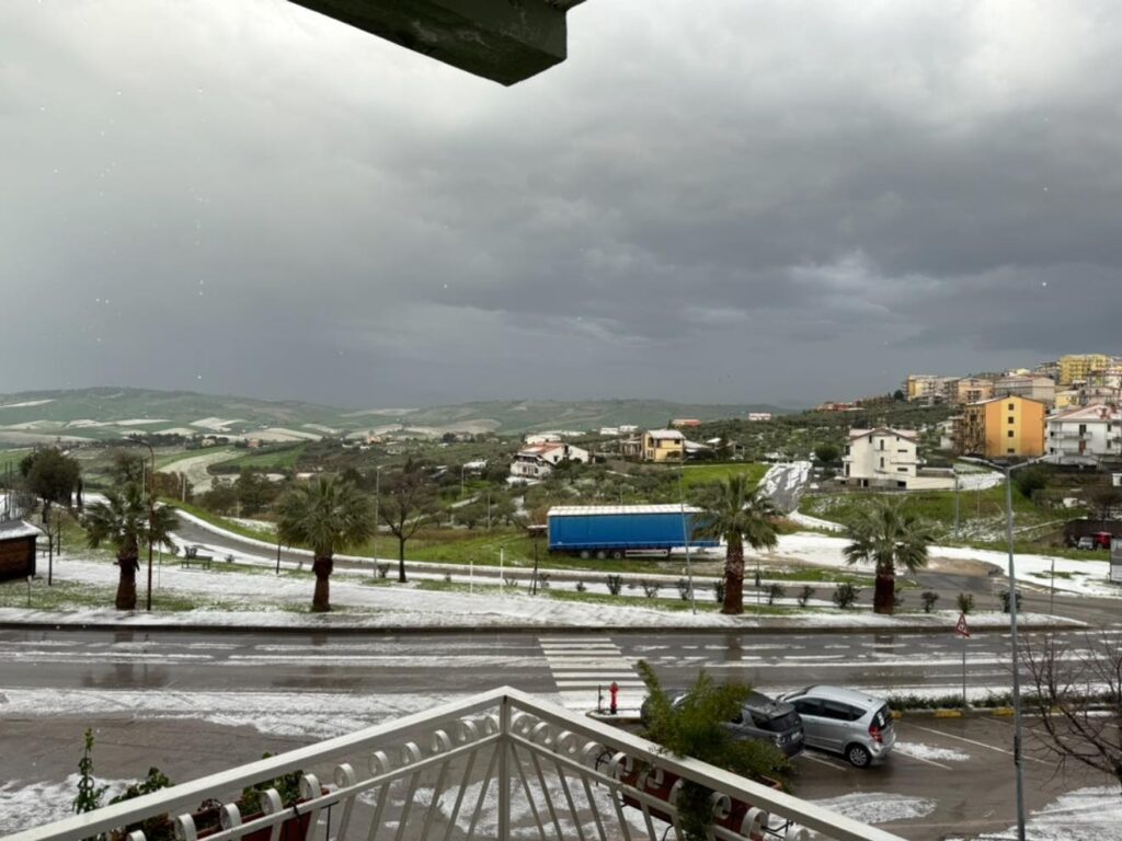 maltempo grandine montenero molise