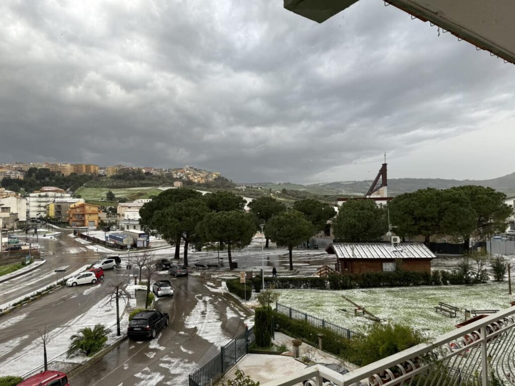 maltempo grandine montenero molise