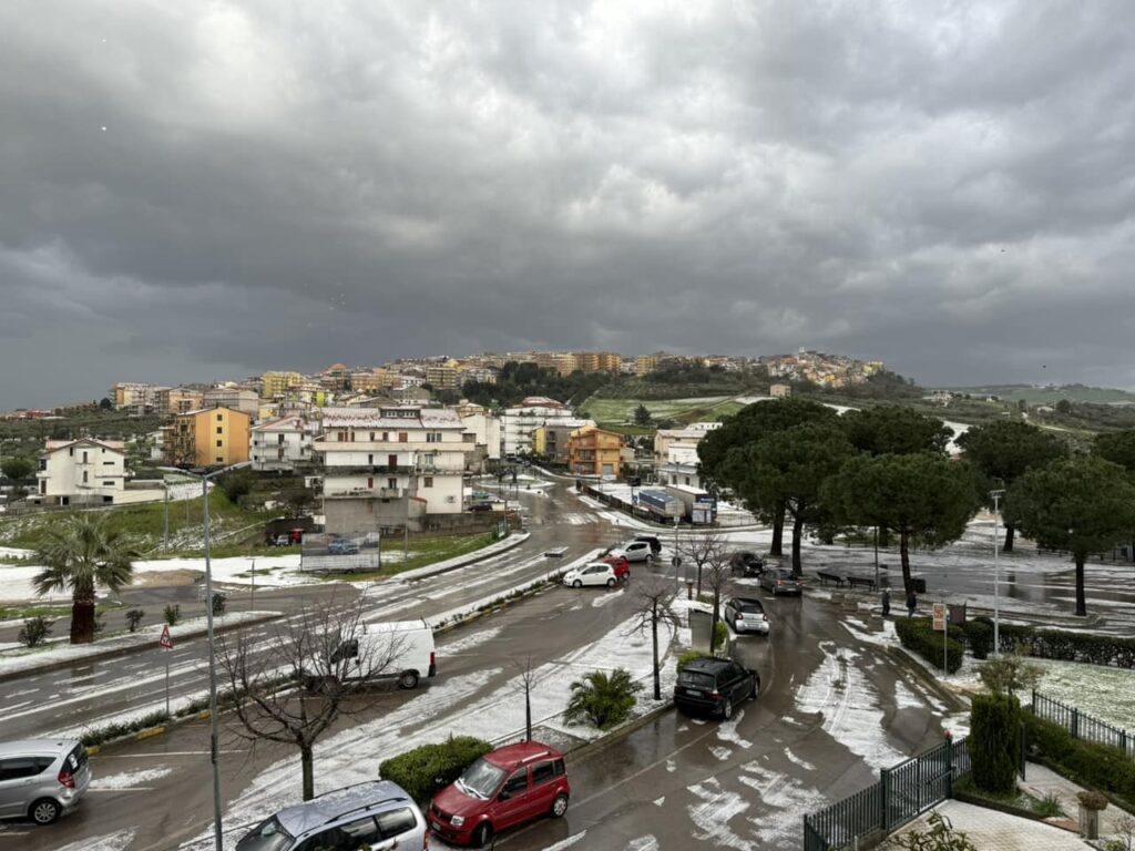 maltempo grandine montenero molise