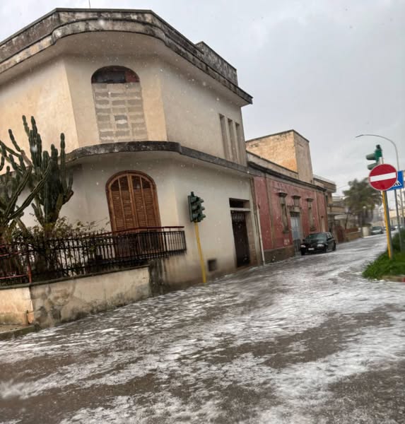 maltempo grandine nardò puglia