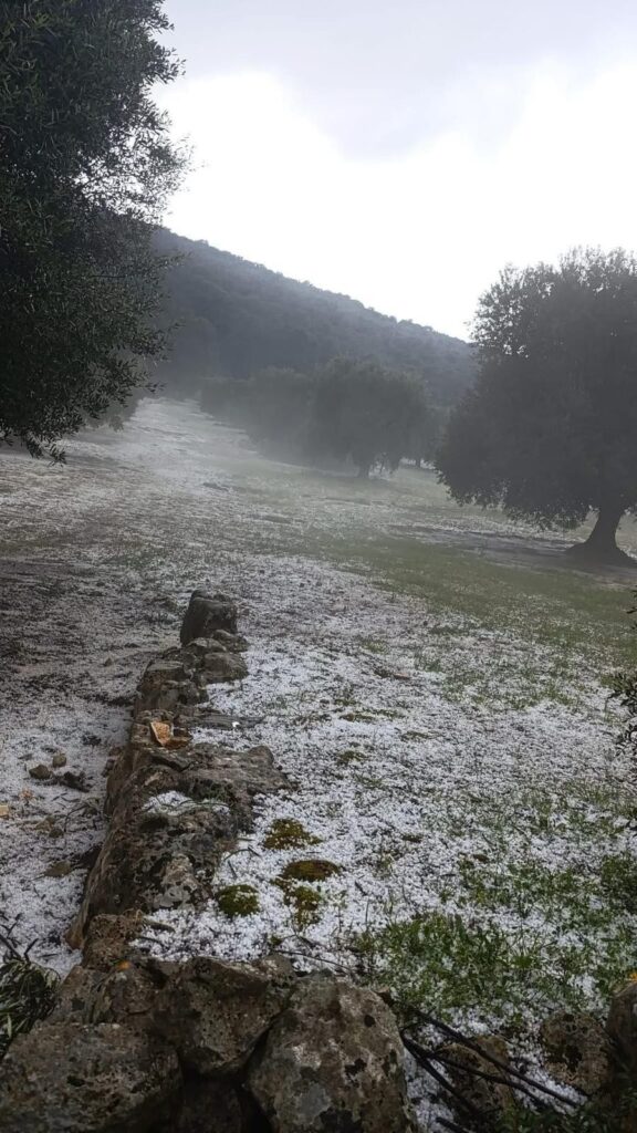 maltempo grandine puglia