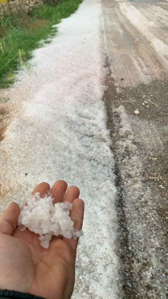 maltempo grandine puglia