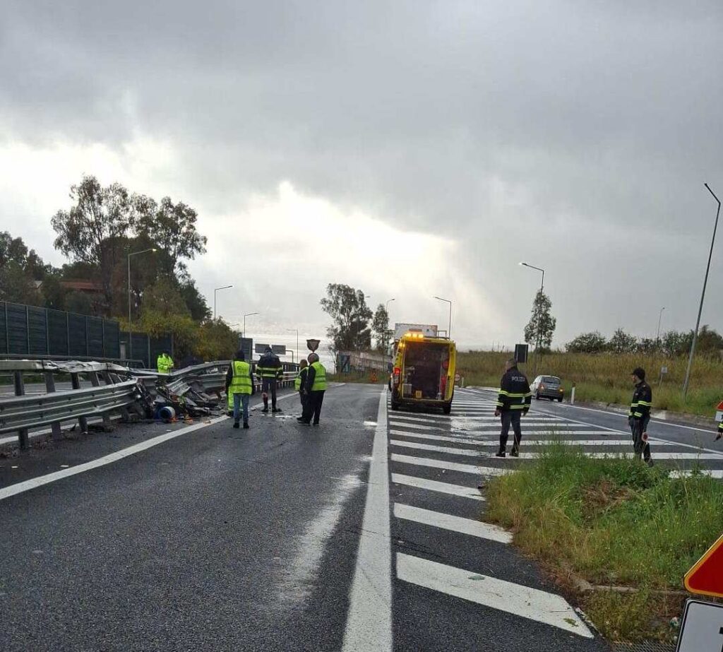 maltempo incidente villa san giovanni