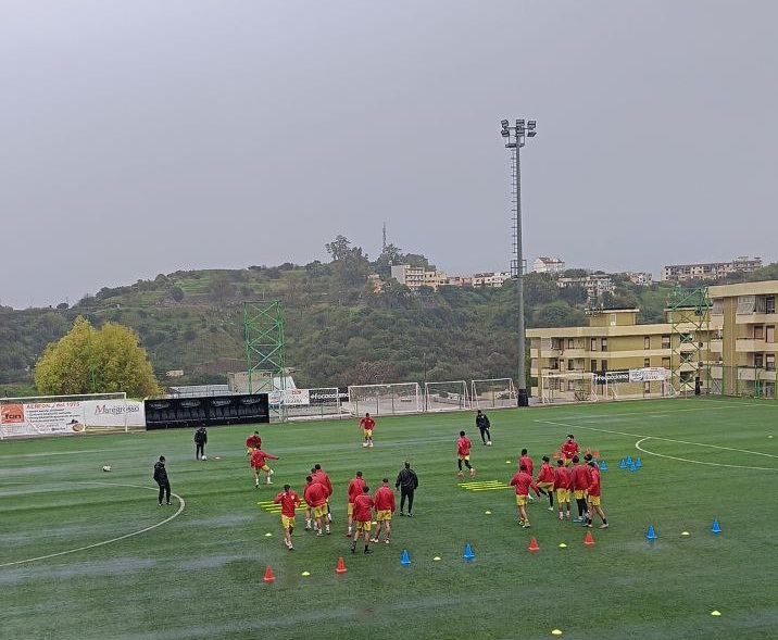 maltempo messina allenamento pioggia
