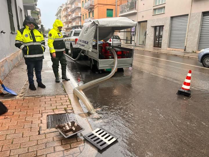 maltempo pescara abruzzo