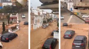 maltempo spagna