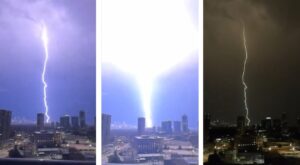maltempo usa fulmine atlanta