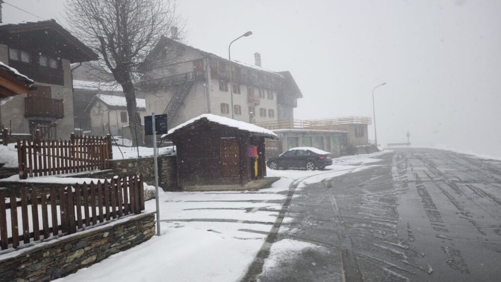 neve champorcher valle d'aosta