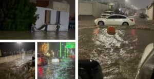 piogge alluvioni arabia saudita