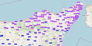 piogge messina fine marzo 2025