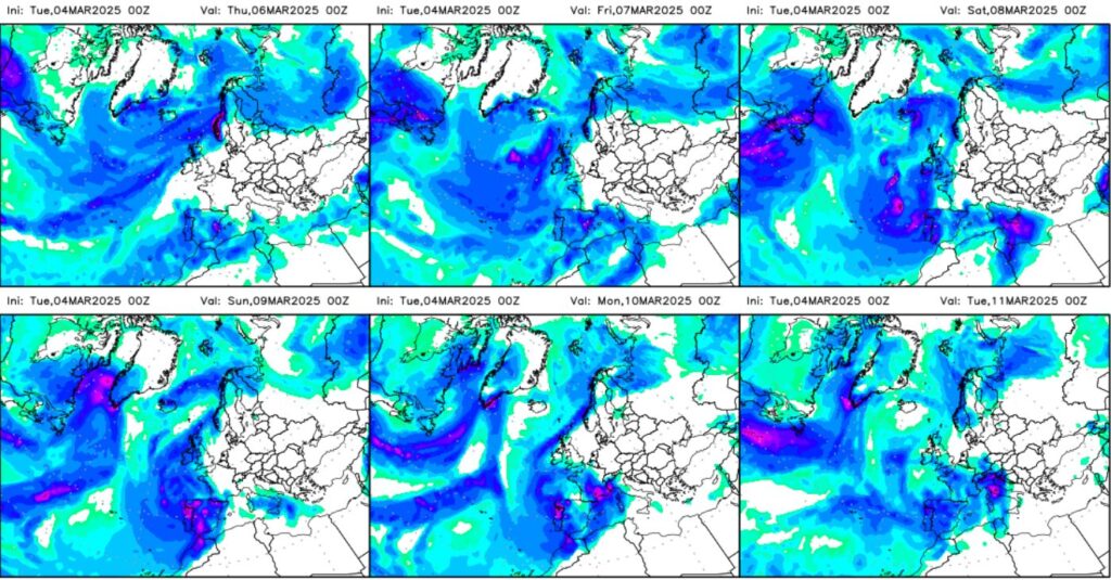 previsioni meteo marzo 2025