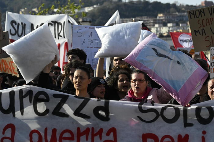 protesta Campi Flegrei