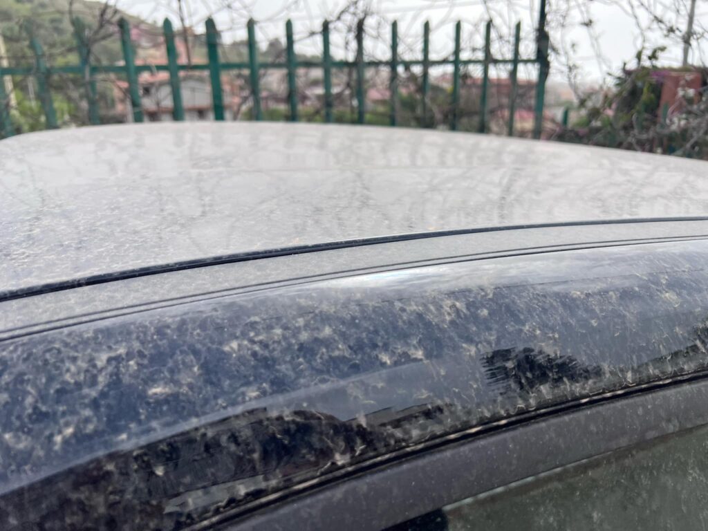 sabbia del sahara reggio calabria 24 marzo 2025