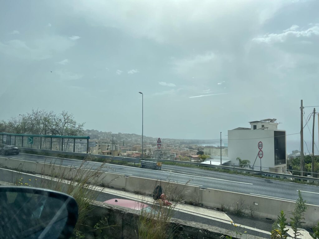sabbia del sahara reggio calabria 24 marzo 2025