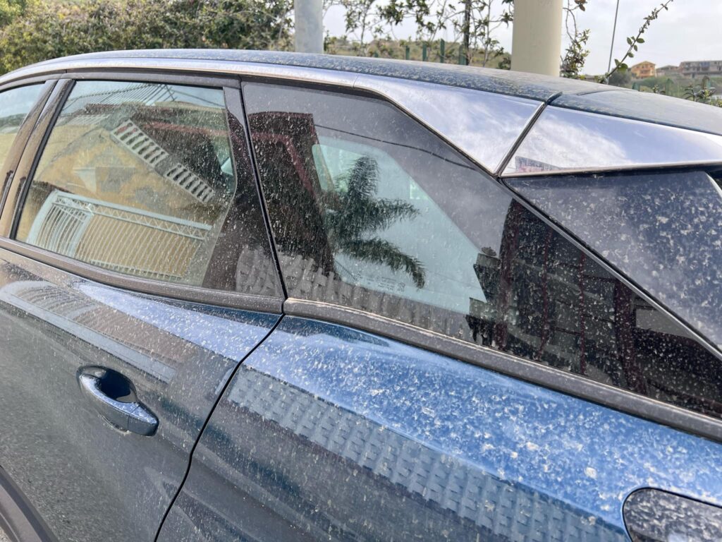sabbia del sahara reggio calabria 24 marzo 2025