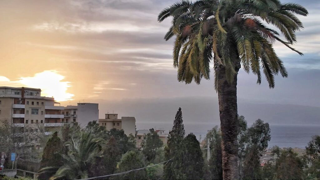 scirocco reggio calabria sabbia sahara