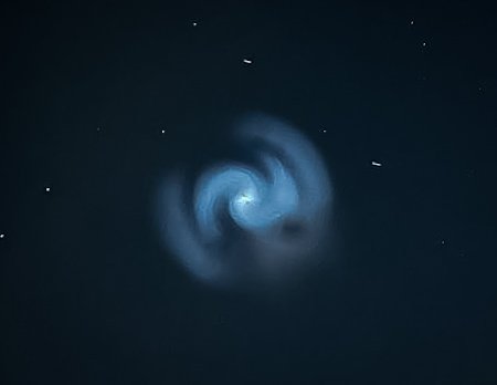 spirale blu cielo