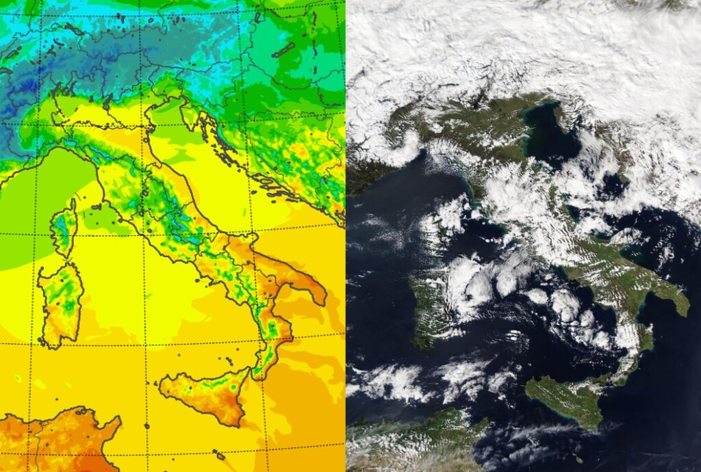 temperature massime 16 marzo 2025