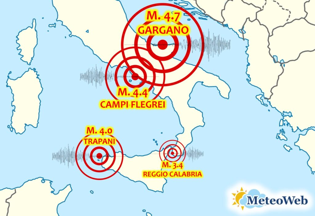 terremoti sud italia marzo 2025