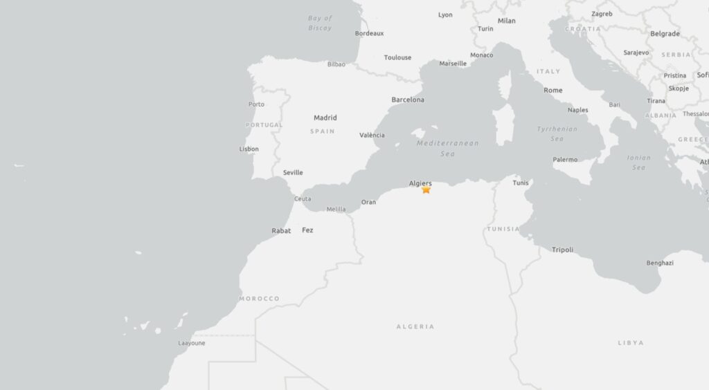 terremoto algeria