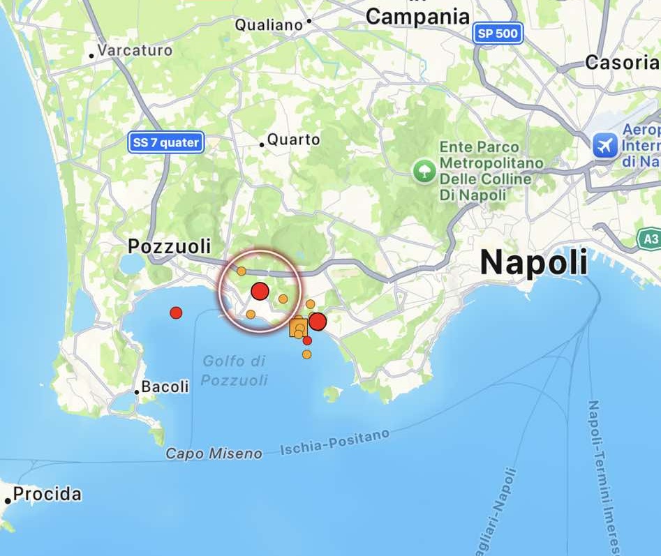 terremoto campi flegrei