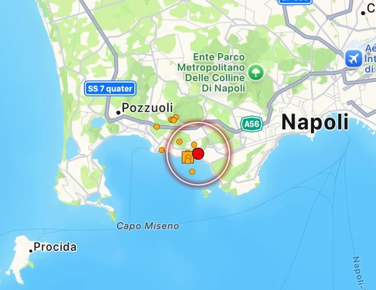 terremoto campi flegrei