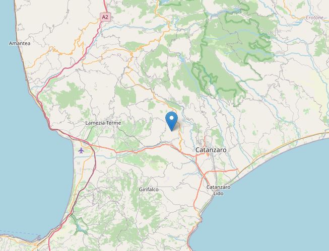 terremoto catanzaro calabria oggi