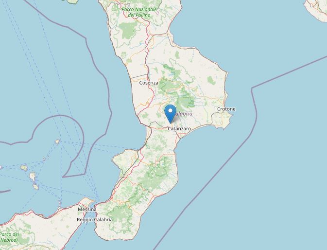 terremoto catanzaro calabria oggi