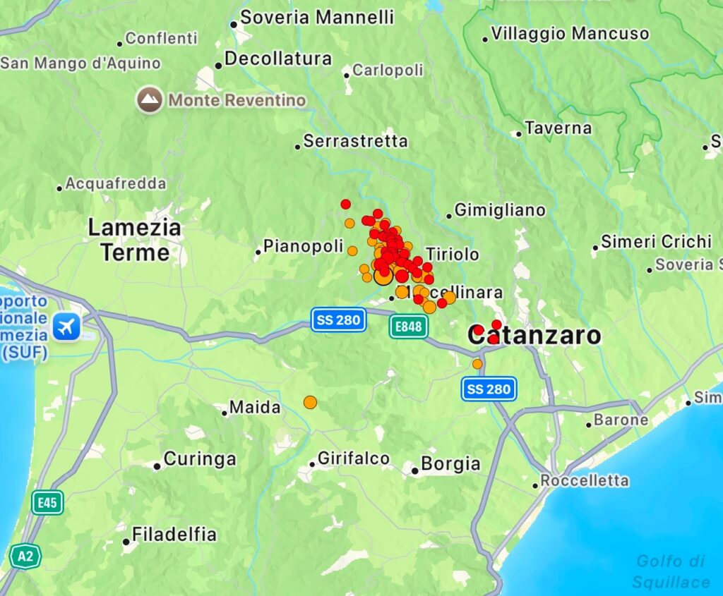 terremoto catanzaro marzo 2025
