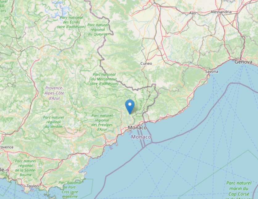 terremoto francia liguria