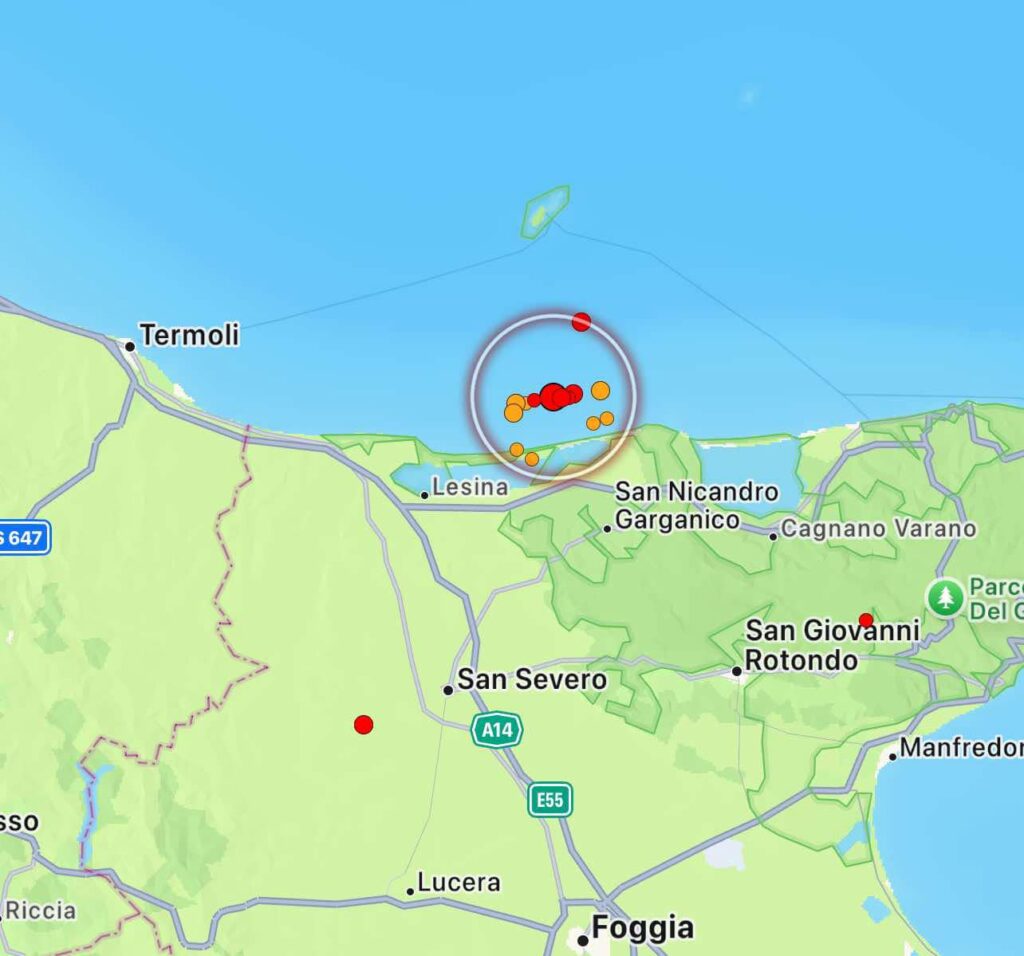 terremoto gargano