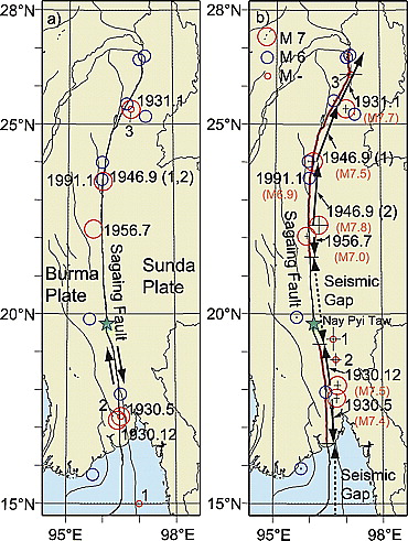 terremoto myanmar mappa studio