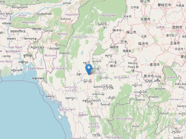 terremoto myanmar oggi