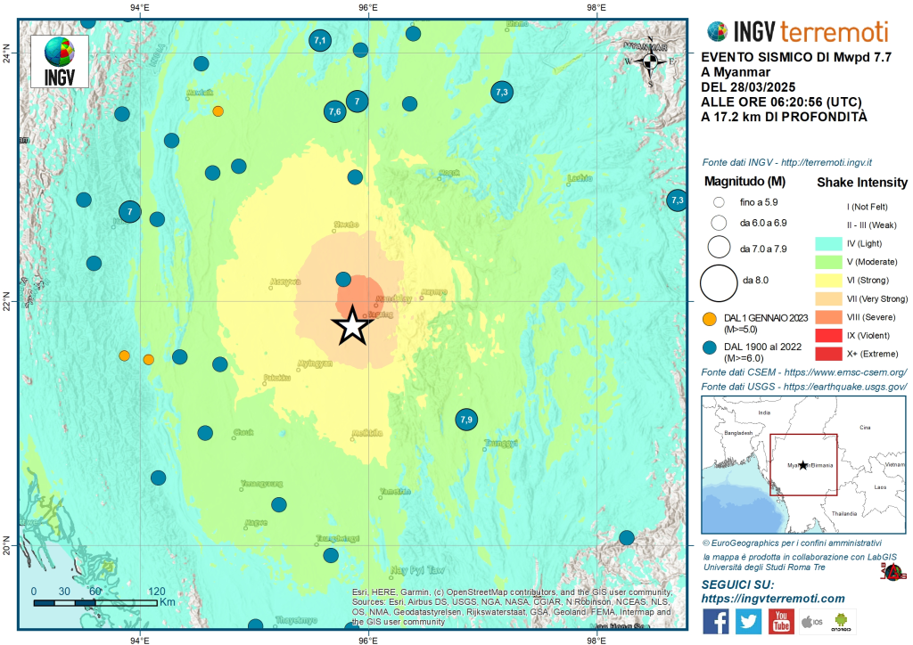 terremoto myanmar