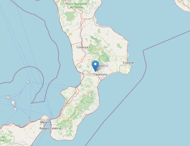 terremoto oggi calabria catanzaro