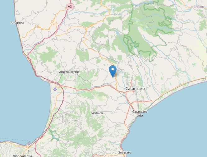 terremoto oggi calabria catanzaro
