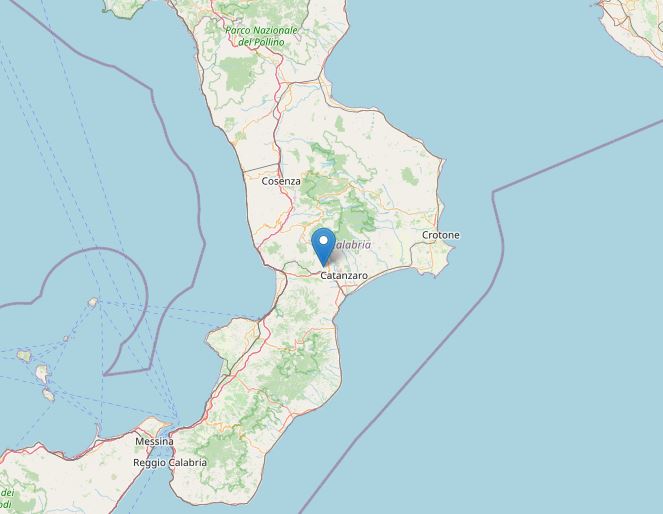 terremoto oggi catanzaro calabria