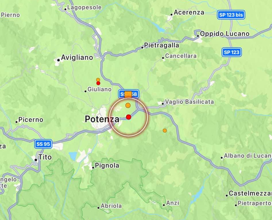 terremoto potenza basilicata