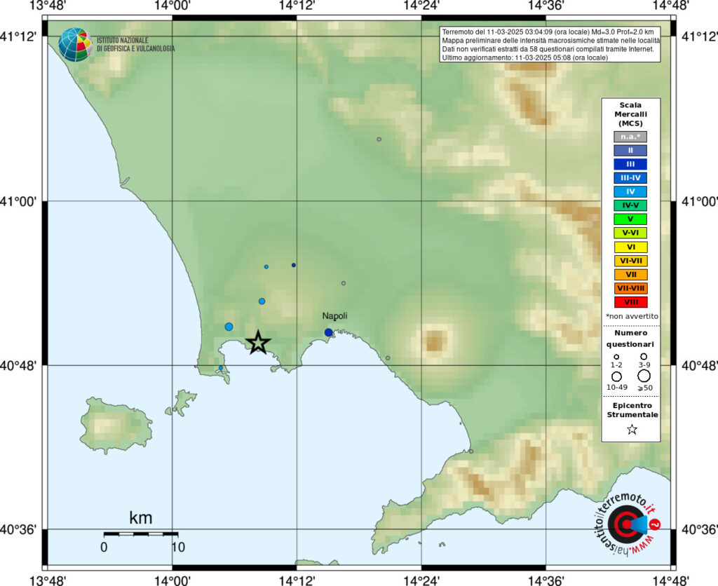 terremoto pozzuoli campi flegrei