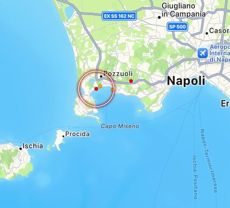 terremoto pozzuoli campi flegrei