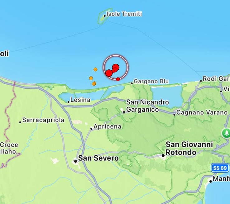 terremoto puglia