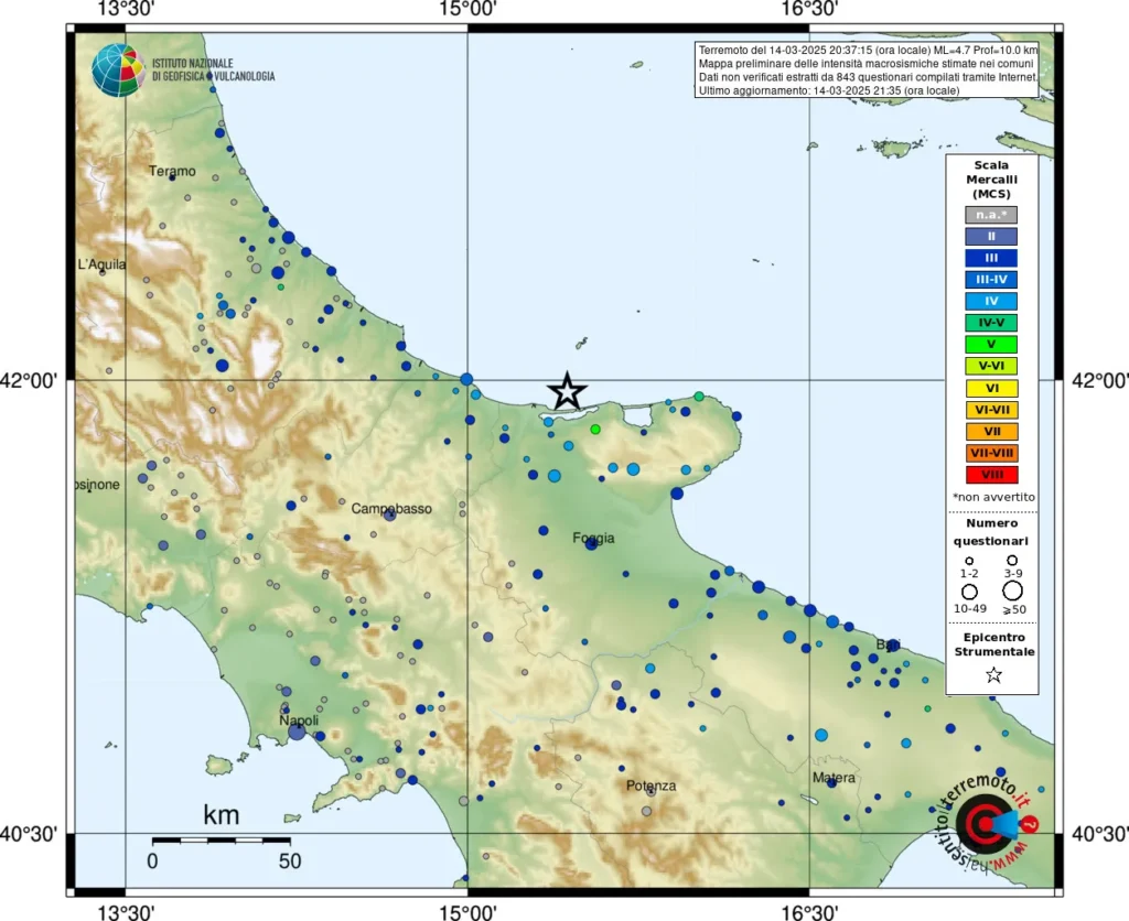 terremoto puglia