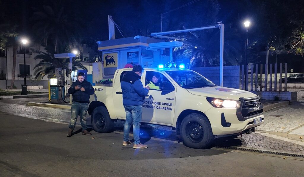 terremoto reggio calabria protezione civile pellaro