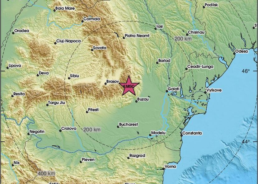 terremoto romania