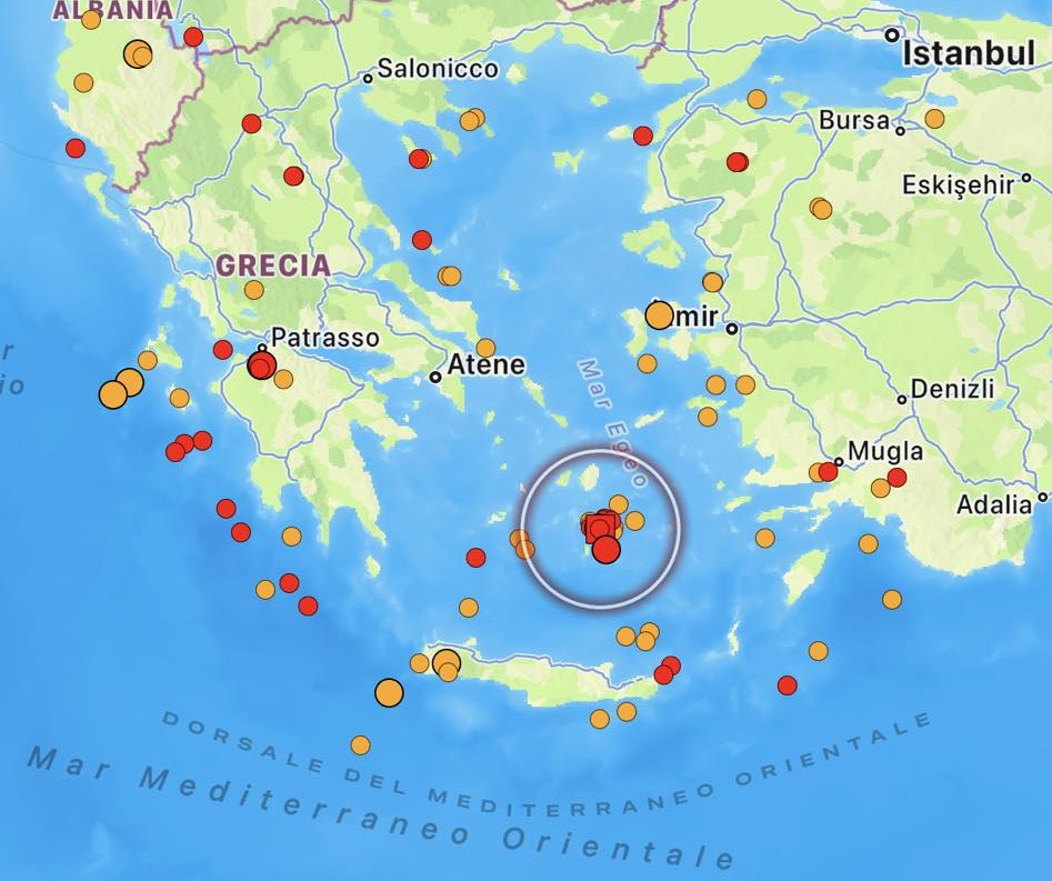 terremoto santorini grecia
