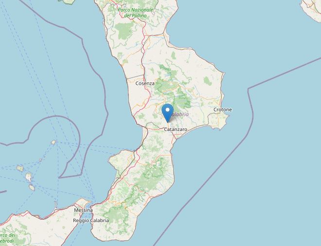 terremoto tiriolo catanzaro