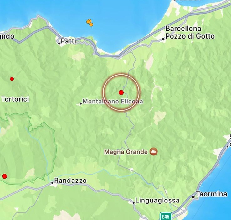 terremoto tripi sicilia